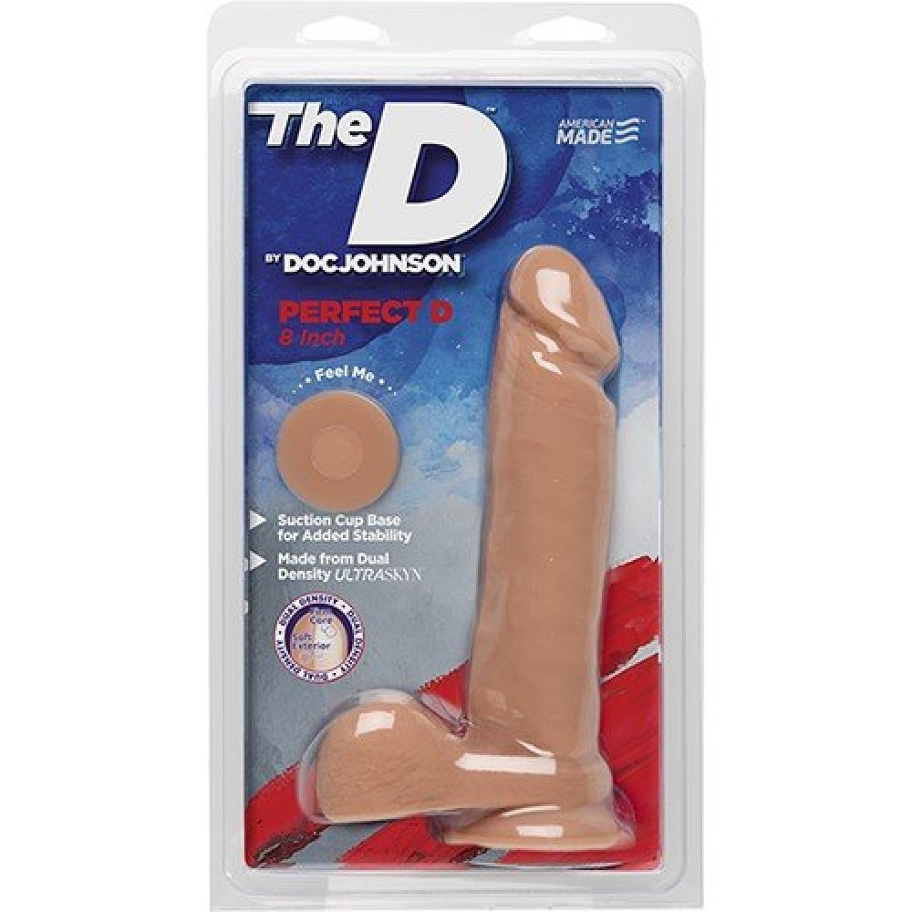 Фалоімітатор Doc Johnson Perfect d 8, 22 х 5 см