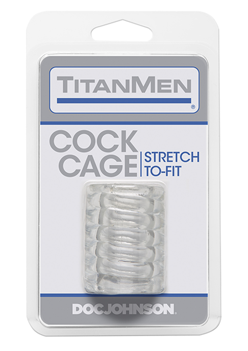 Насадка щільна Doc JohnsonTitanMen Cock Cage
