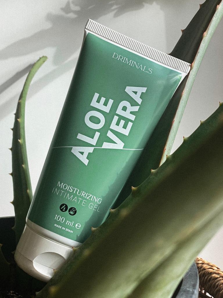 Лубрикант на водній основі Driminals Aloe Vera для чутливої ​​шкіри, 100 мл