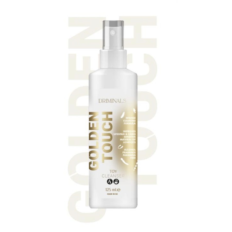 Очищувач для іграшок Driminals Golden Touch без спирту, 125 мл