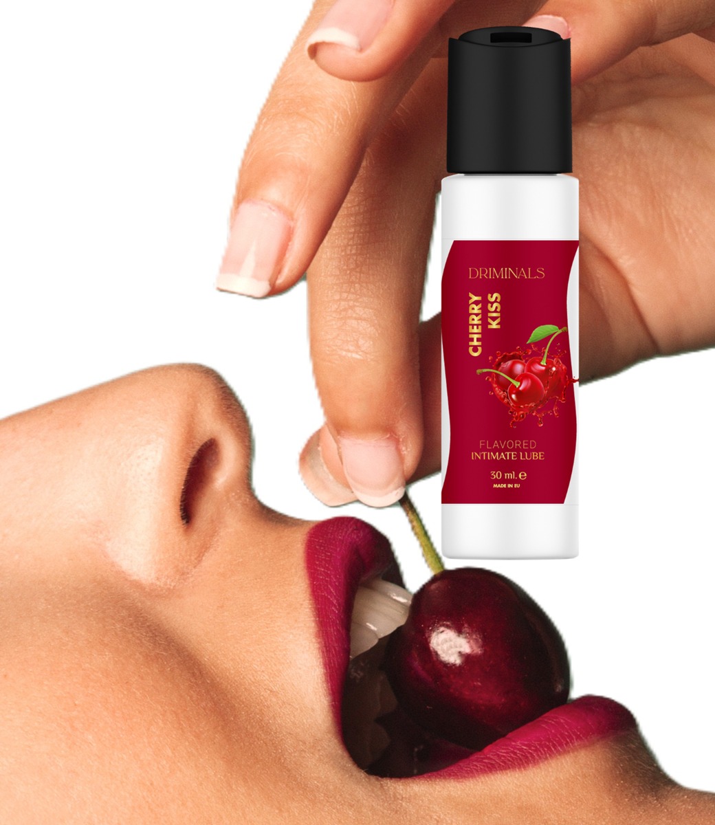 Їстівний лубрикант Driminals Kiss Cherry зі смаком вишні, 30 мл