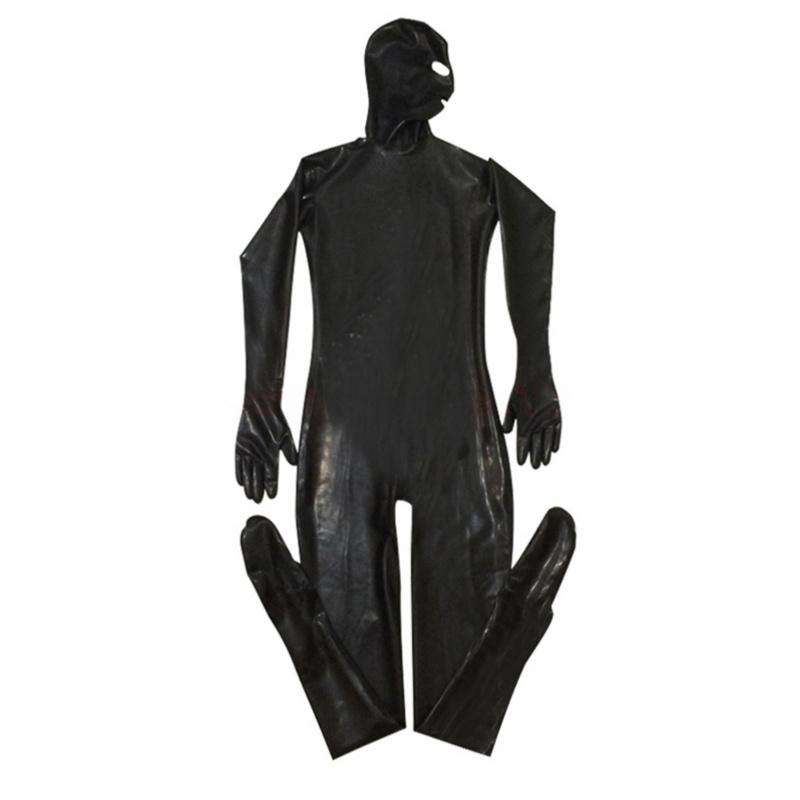 Комбінезон для бондажу DS Fetish Bondage playsuit L black