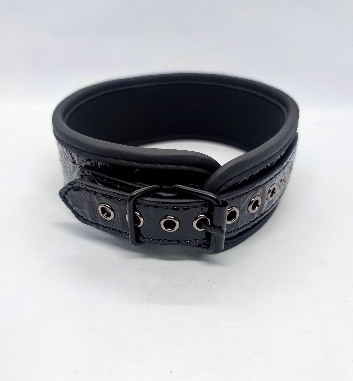 Нашийник з повідцем DS Fetish Collar with leash black iron
