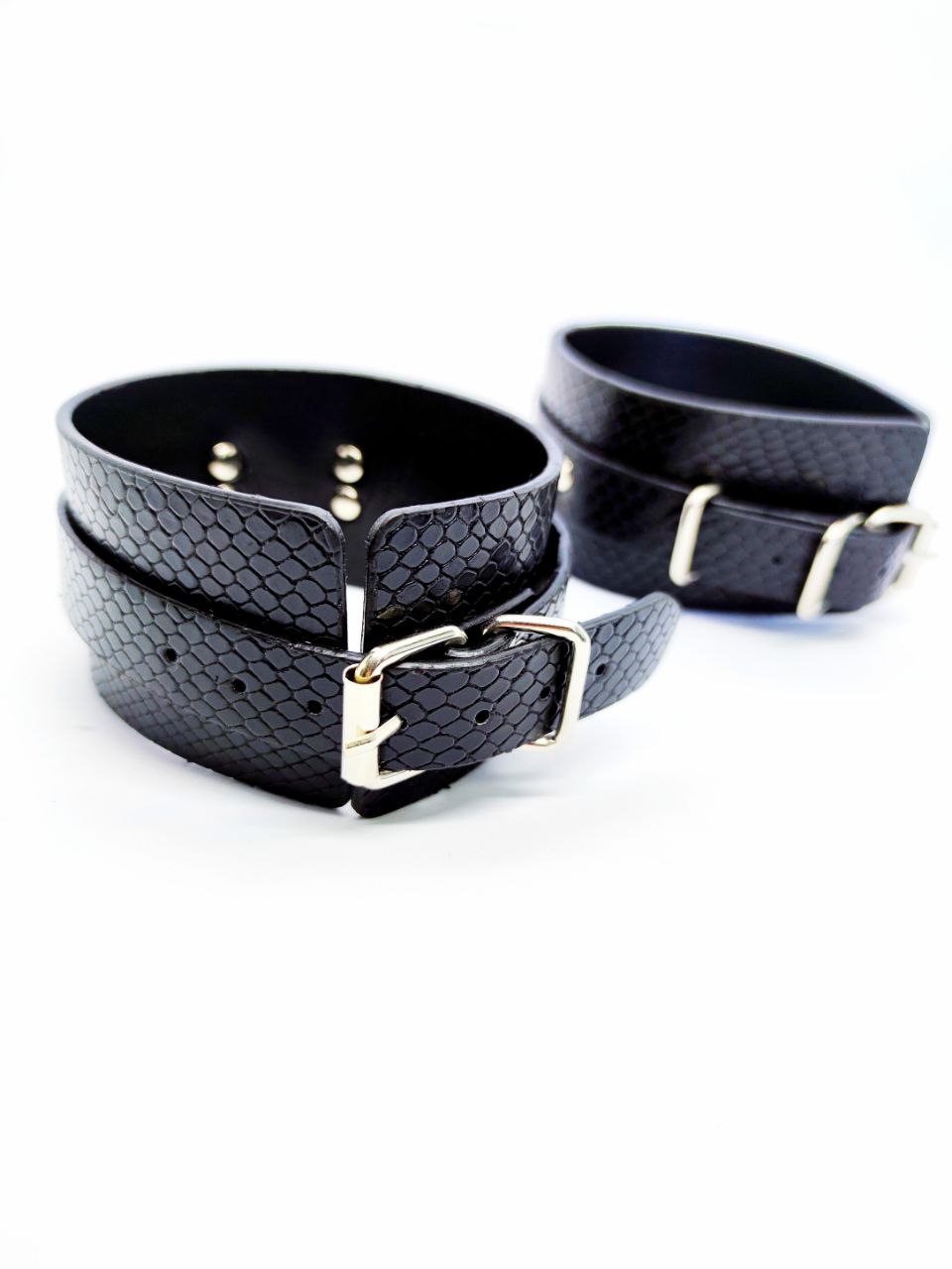 Система фіксації DS Fetish Ankle and hand cuff black