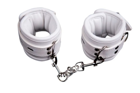 Оковы DS Fetish Ankle restraints white