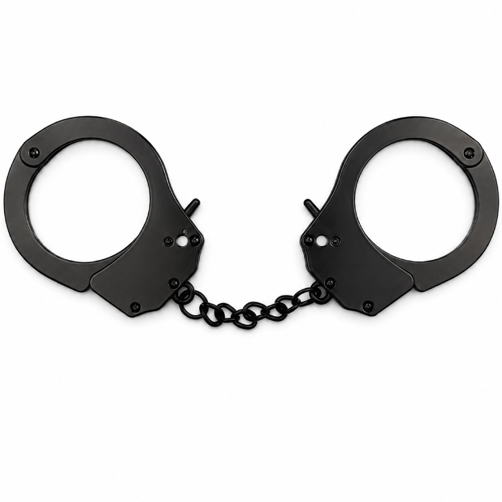 Наручники металеві DS Fetish, чорні