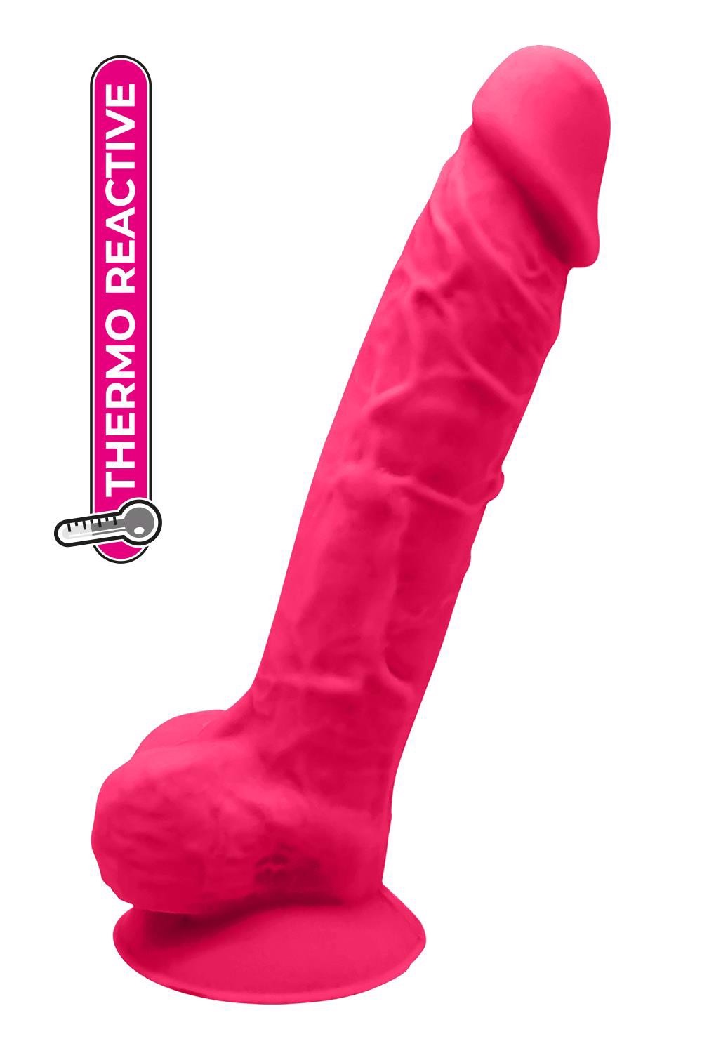 Фалоімітатор реалістичний Dream Toys Real Love на присосці з яєчками, рожевий