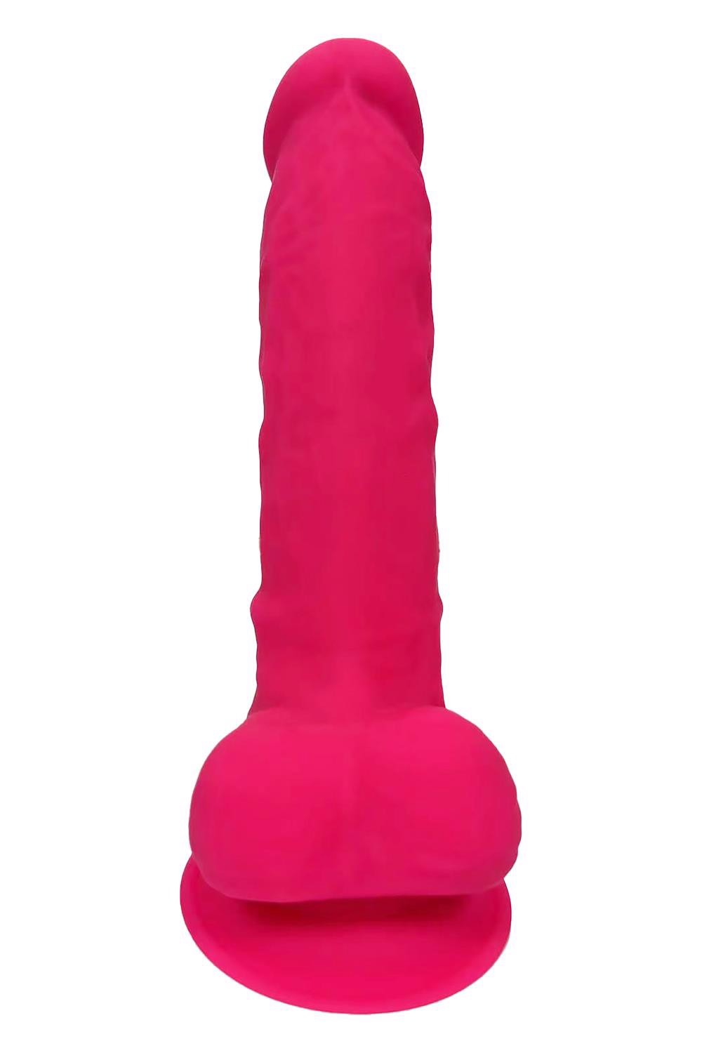 Фалоімітатор реалістичний Dream Toys Real Love на присосці з яєчками, рожевий