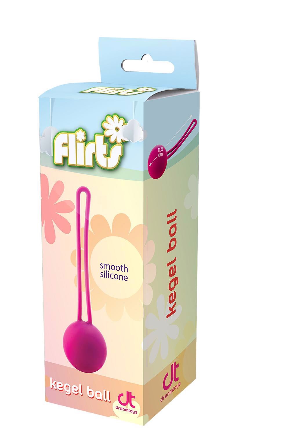 Кулька Кегеля Dream Toys Flirts, рожевий