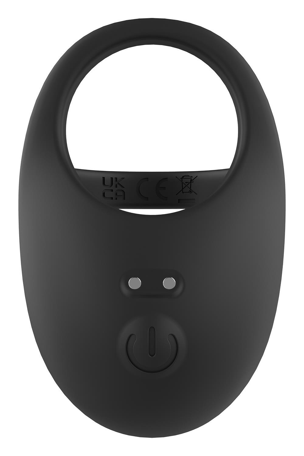 Ерекційне віброкільце Dreamtoys Ramrod з пультом, чорне