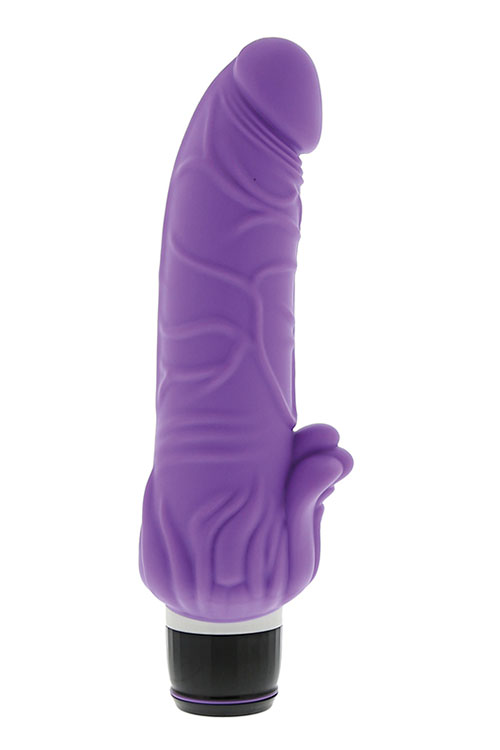 Вібромасажер PURRFECT SILICONE CLASSIC 7INCH, PURPLE