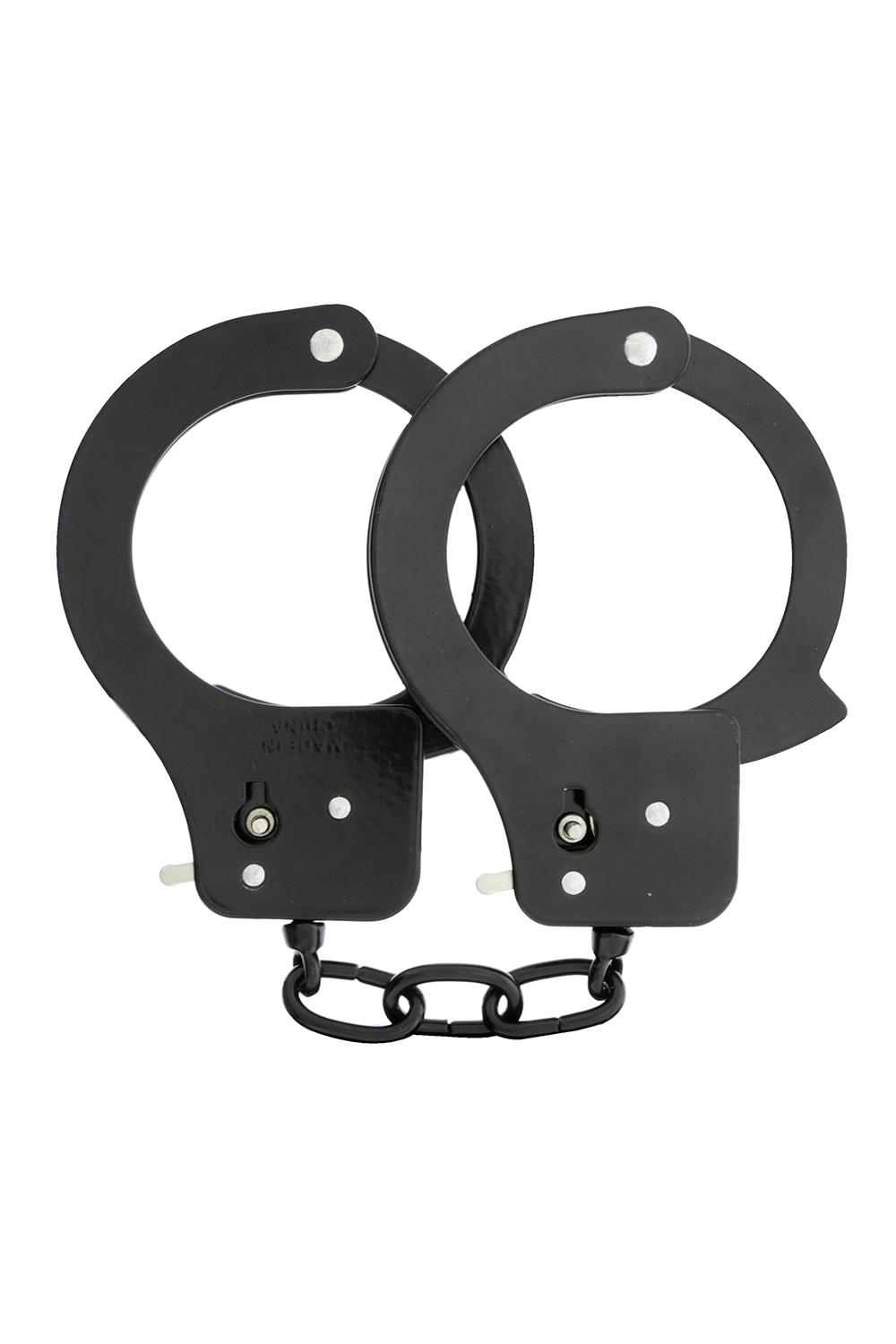 Наручники металлические Dream toys BondX cuffs, черные