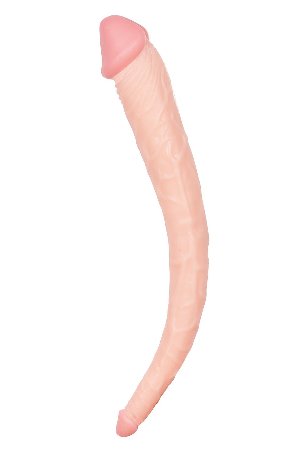 Фалоімітатор подвійний BIGSTUFF 15INCH, FLESH