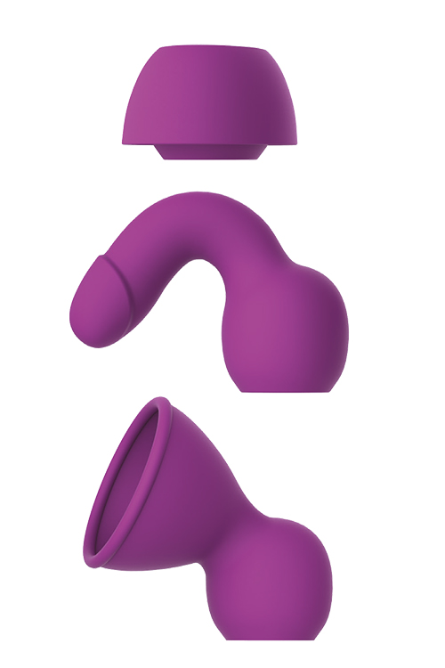 Вібромасажер DREAM TOYS QUEENPIN PURPLE