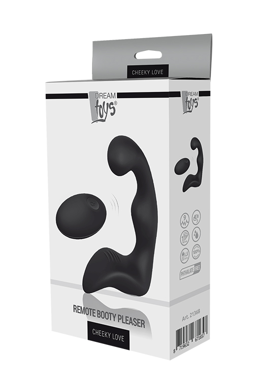 Масажер простати з дистанційним управлінням CHEEKY LOVE REMOTE BOOTY PLEASER BLACK