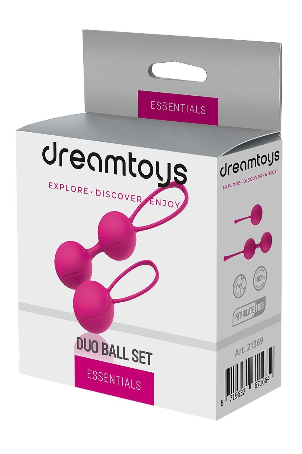 Набор вагинальных шариков Dream toys Еssentials розовые