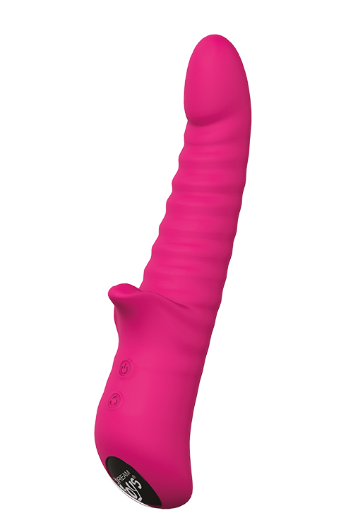 Подвійний вібратор Dream Toys Vibes Of Love Honey Bear Magenta рожевий