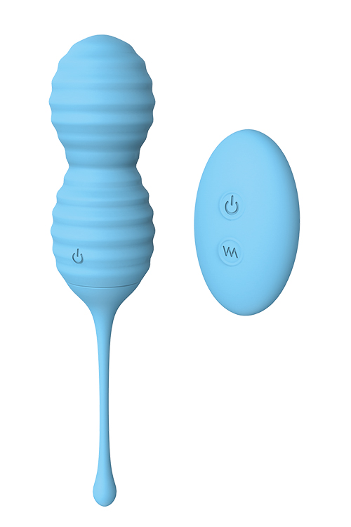 Вагінальні кульки з дистанційним пультом DREAM TOYS BEEHIVE BLUE