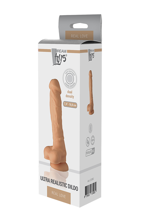 Фалоімітатор DREAM TOYS DUAL density SILICONE DILDO