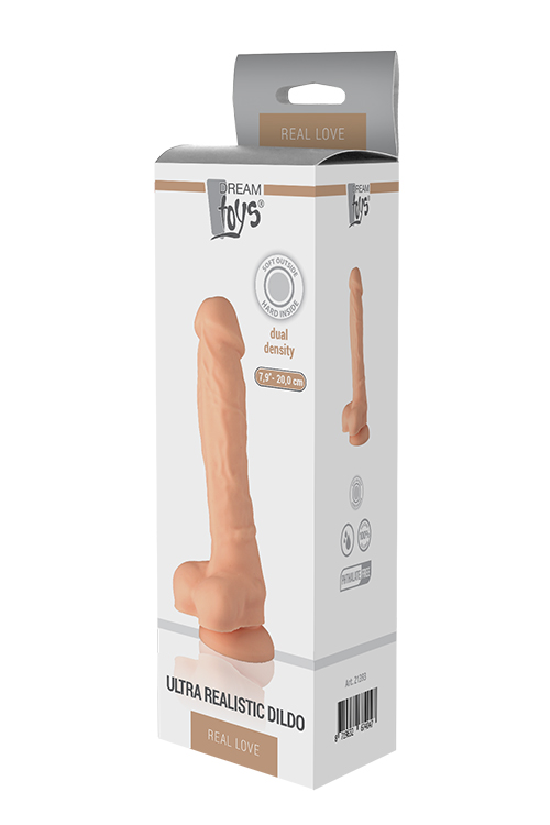 Фалоімітатор силіконовий DREAM TOYS DUAL DENSITY DILDO