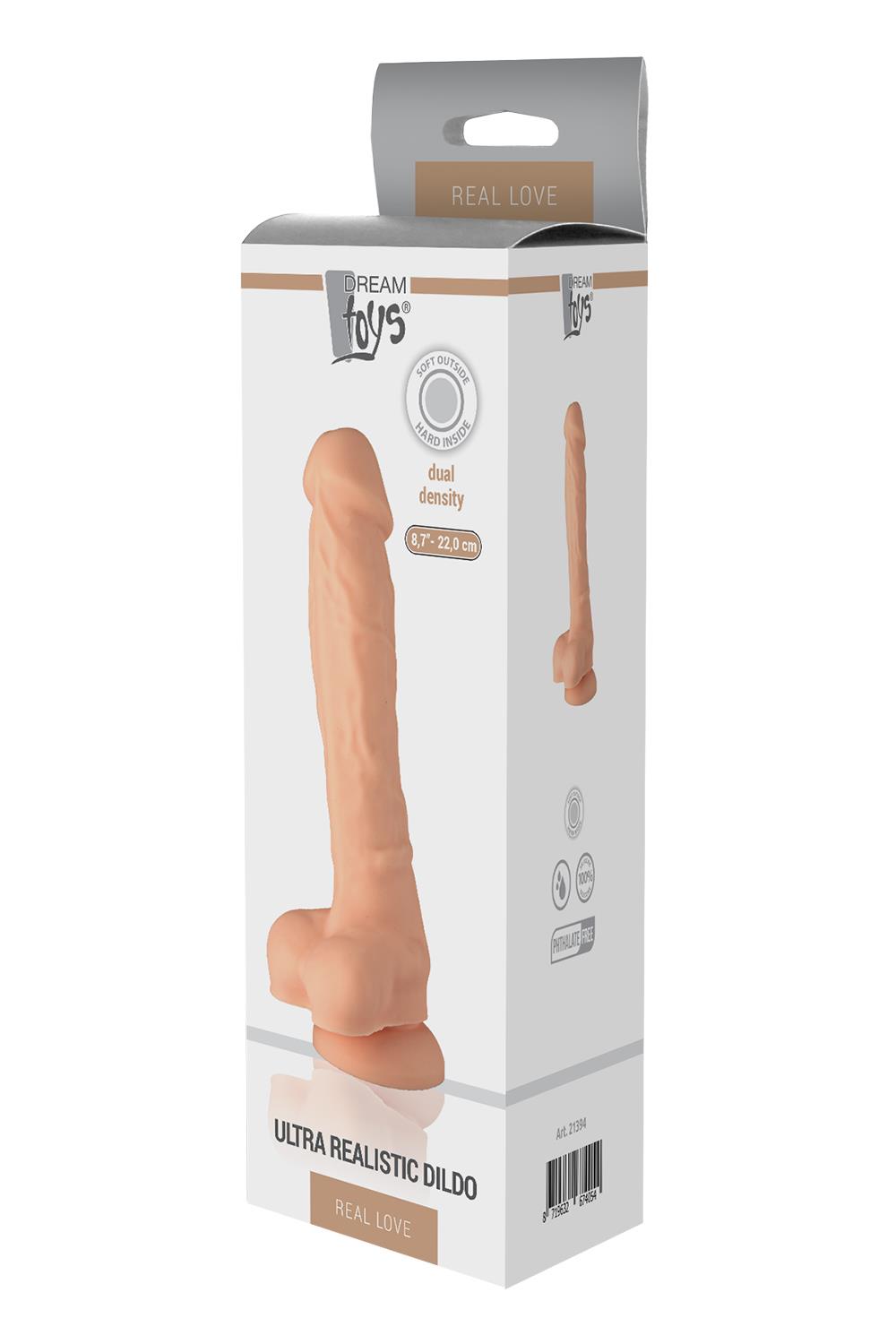 Фаллоимитатор силиконовый DREAM TOYS DUAL DENSITY DILDO