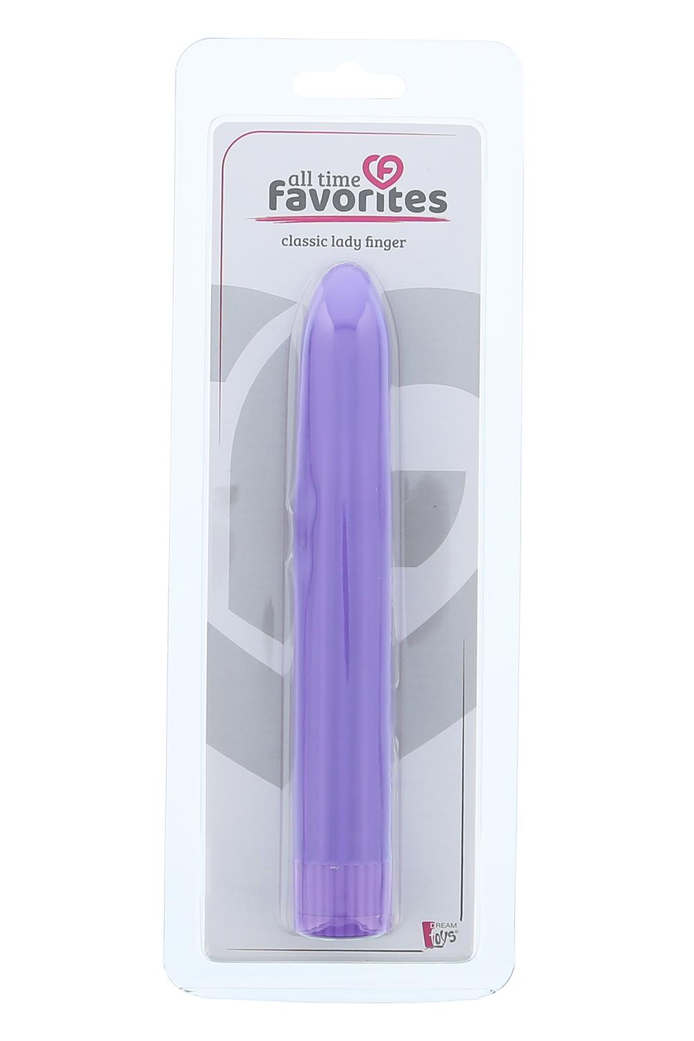 Вибромассажер DREAM TOYS CLASSIC LADY FINGER PURPLE