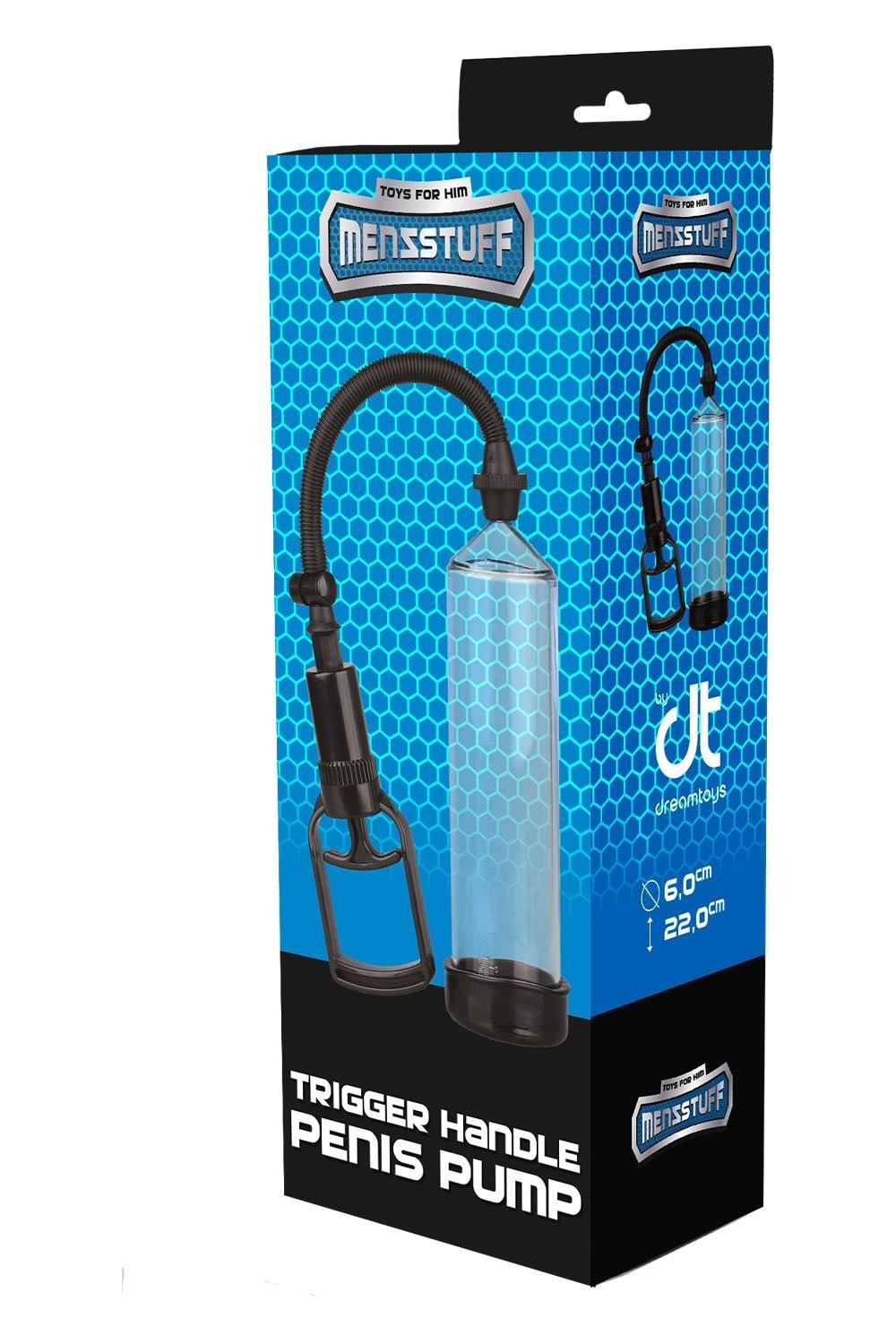 Помпа мужская MENZSTUFF TRIGGER HANDLE PENIS PUMP