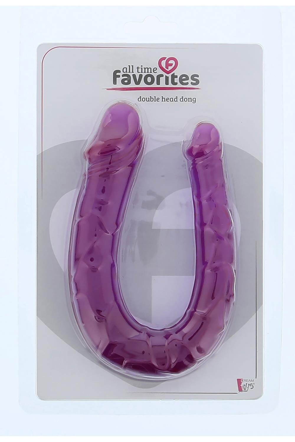 Подвійний фалоімітатор Dream Toys All Time Favorites фіолетовий