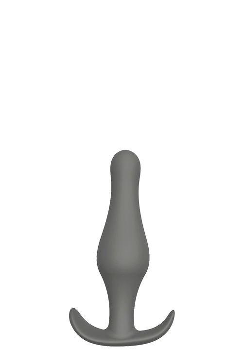 Анальний плаг GREY PLUG WITH T-HANDLE