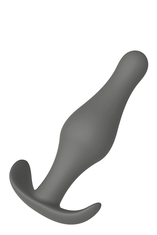 Анальний плаг GREY PLUG WITH T-HANDLE