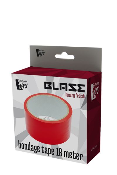 Бондажна стрічка BLAZE BONDAGE TAPE 18M RED