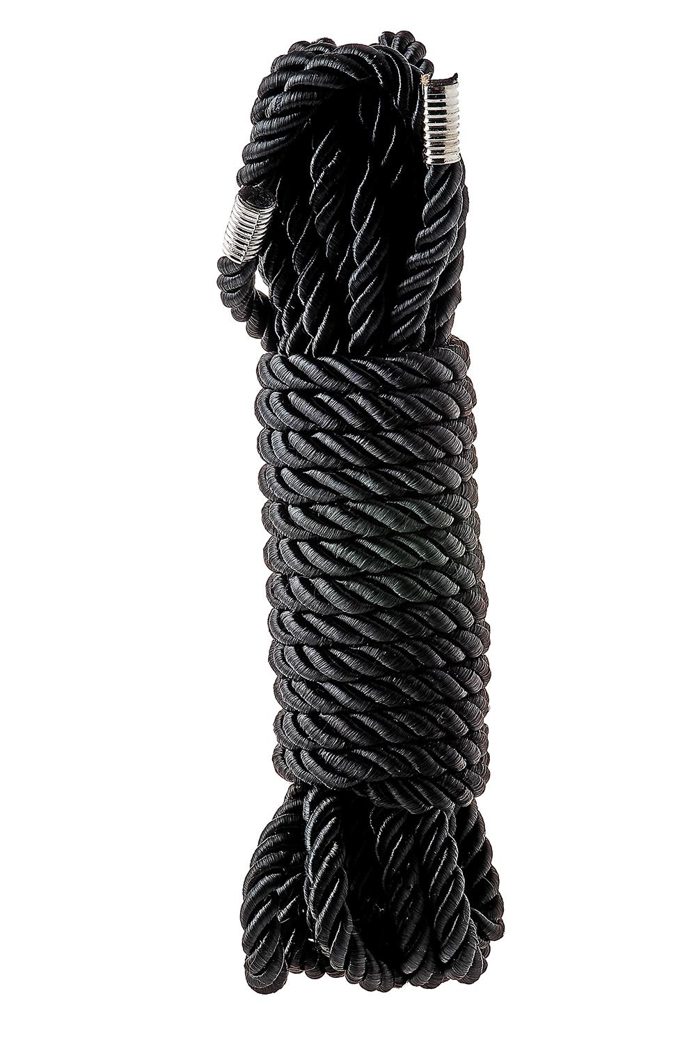 Веревка для бондажа Dream Toys Blaze Deluxe черная, 5 м