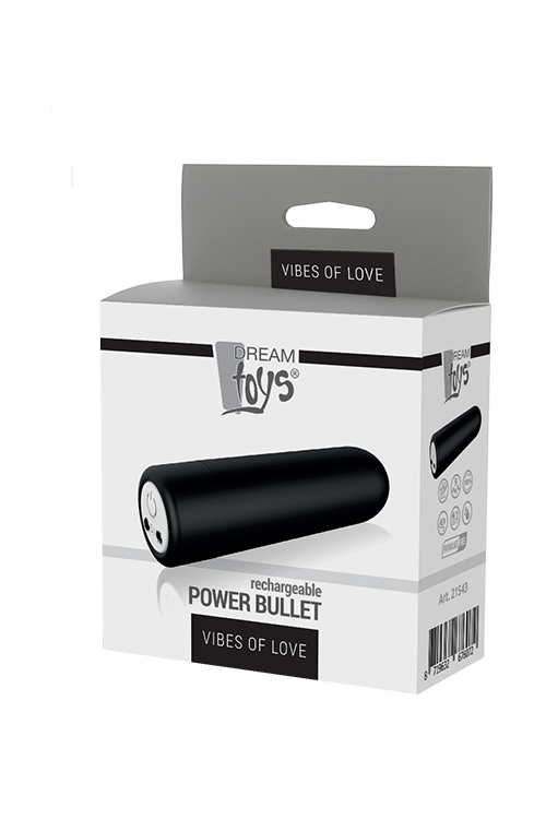 Вибропуля VIBES OF LOVE POWER BULLET BLACK