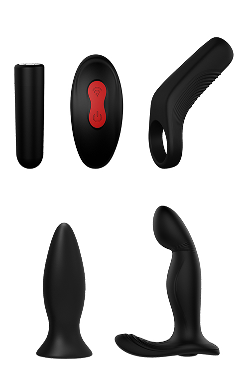 Набір секс-іграшок для чоловіків Dream toys Love Dusky Pleasure, чорний