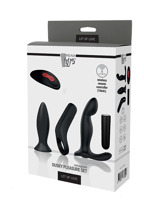 Набор секс игрушек для мужчин Dream toys Love Dusky Pleasure, черный