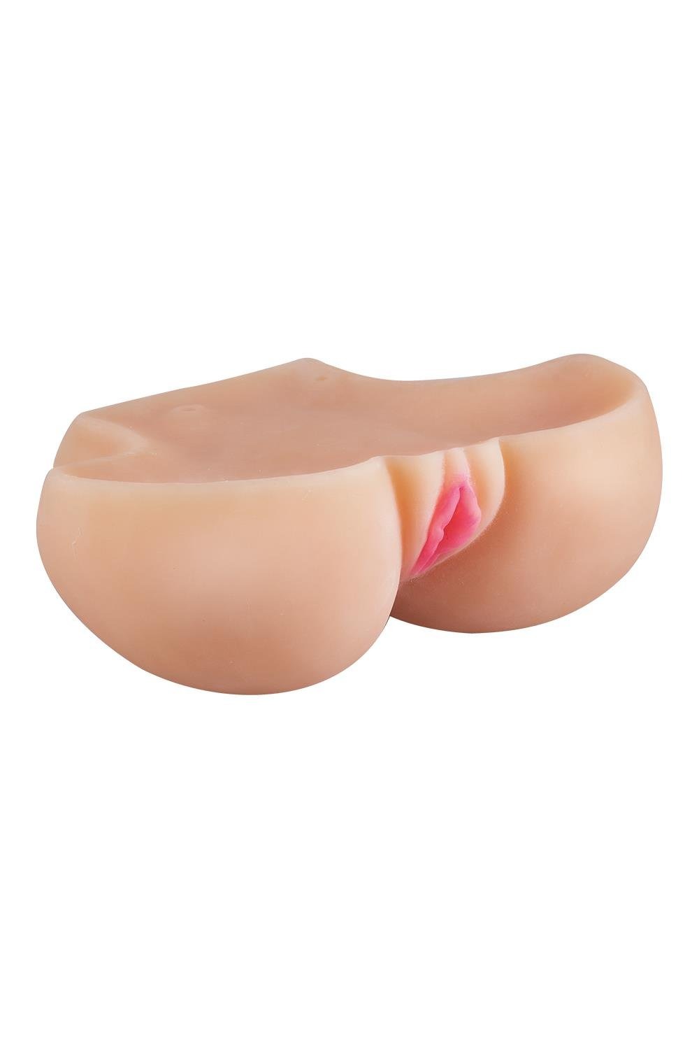 Мастурбатор вагіна Dream Toys з вібрацією, бежевий, 22 х 15 см