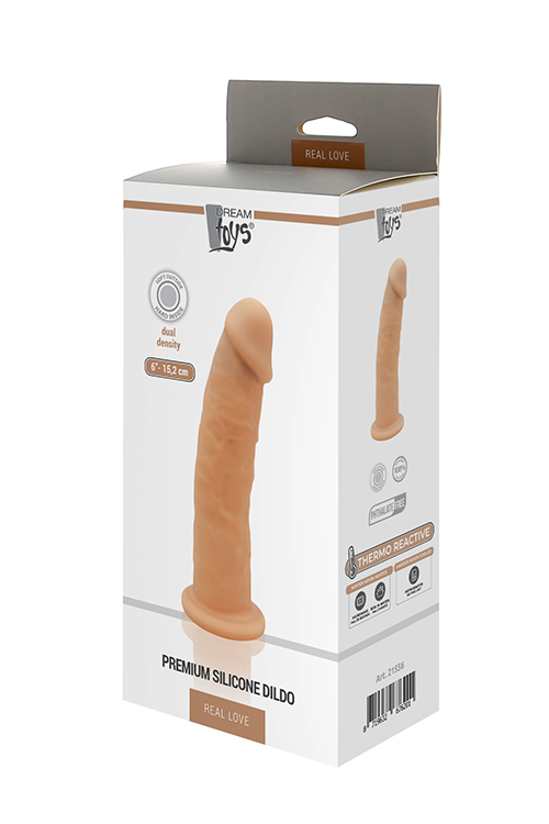 Фаллоимитатор Термоактивный REAL LOVE 6inch Flash