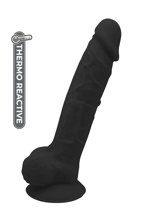 Фалоімітатор термоактивний REAL LOVE 9, Black
