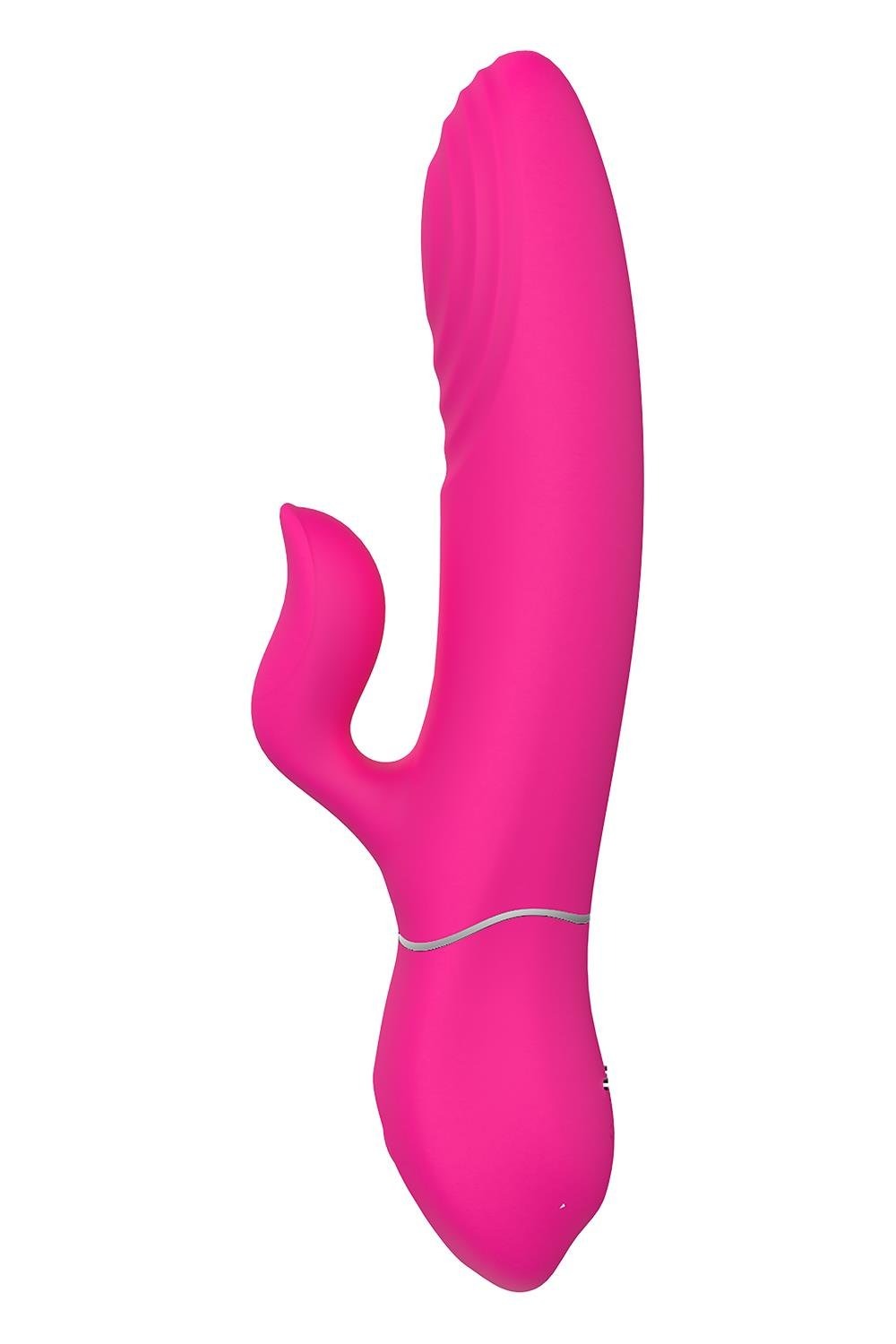 Вібратор-кролик Dreamtoys Essentials Duo Thruster для клітора, рожевий