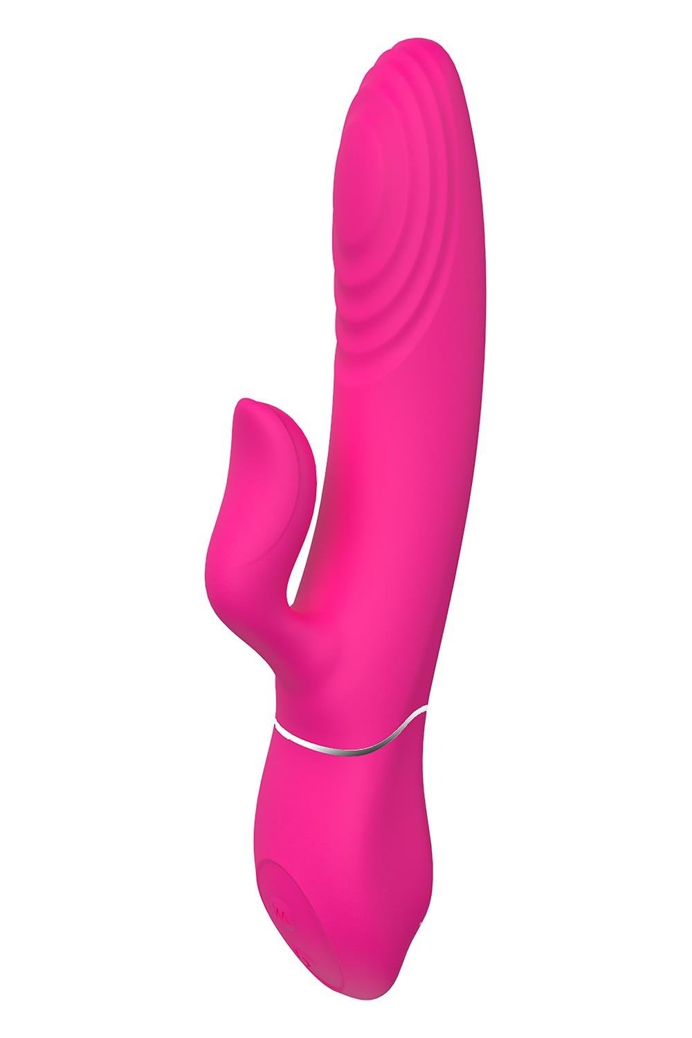 Вібратор-кролик Dreamtoys Essentials Duo Thruster для клітора, рожевий