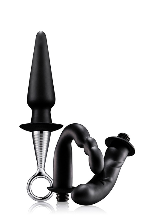 Мужской набор для простаты DreamToys MENZSTUFF 3 предмета, черный