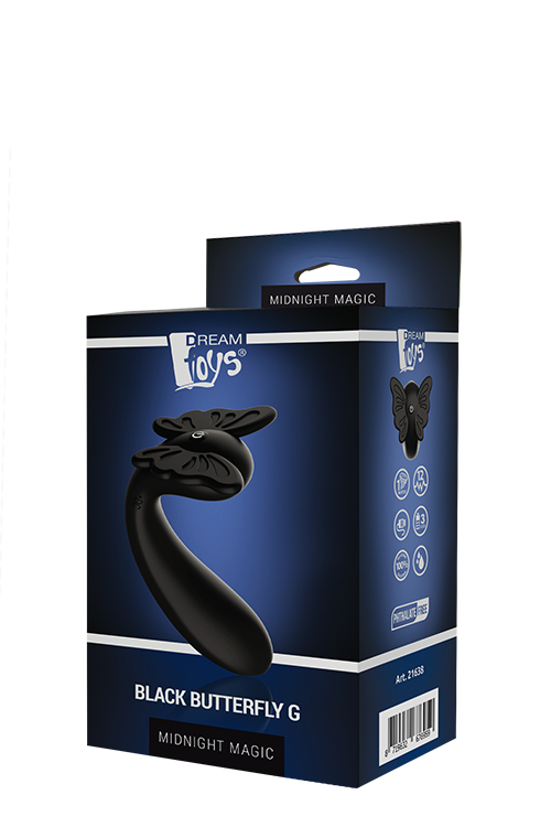 Вибромассажер MIDNIGHT MAGIC BLACK BUTTERFLY G