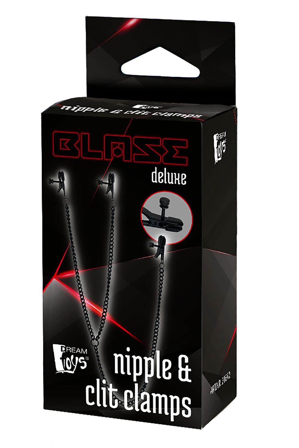 Зажимы для сосков и клитора BLAZE DELUXE NIPPLE & CLIT CLAMPS
