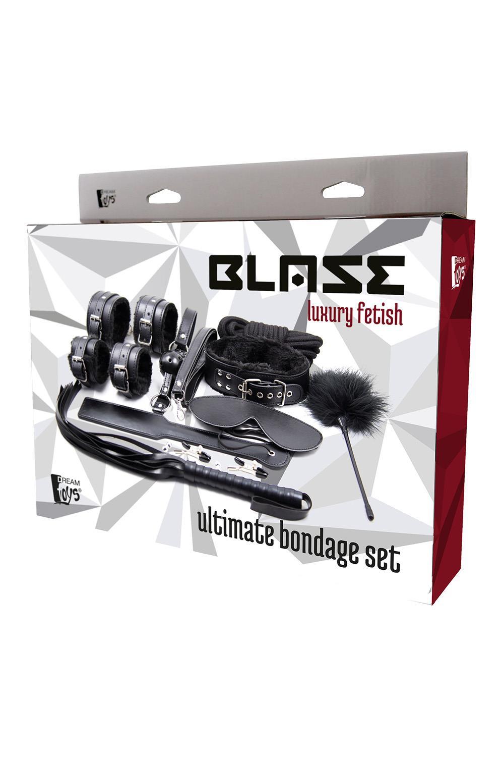 Набір БДСМ 10 предметів BLAZE ULTIMATE Bondage SET
