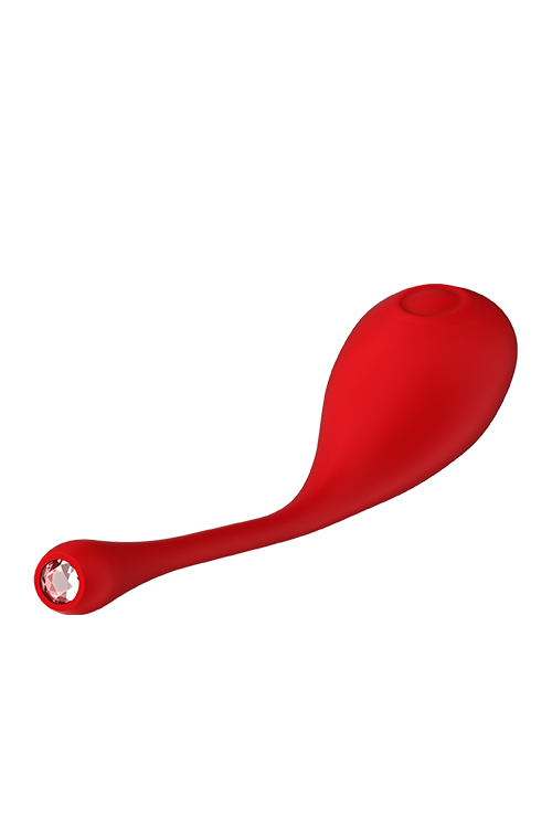Вагінальний тренажер з пульсацією Dream toys RED REVOLUTION METIS, червоний
