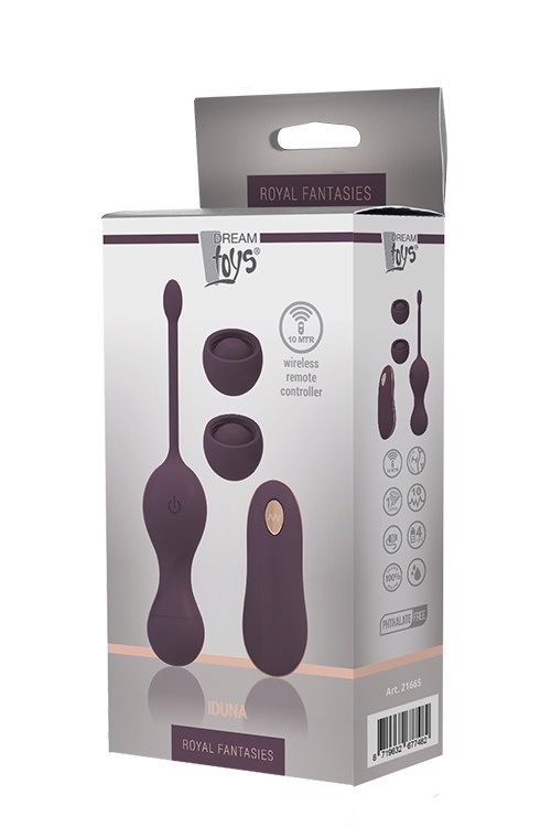 Вагинальные шарики с вибрацией DREAM TOYS ROYAL FANTASIES IDUNA