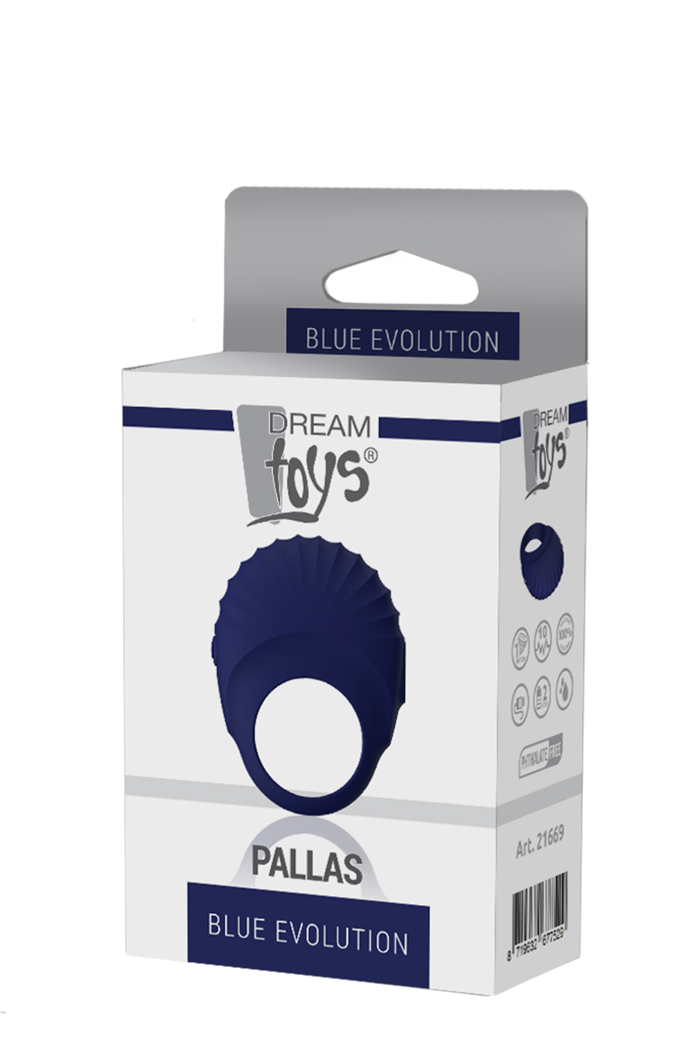 Ерекційне віброкільце BLUE EVOLUTION PALLAS