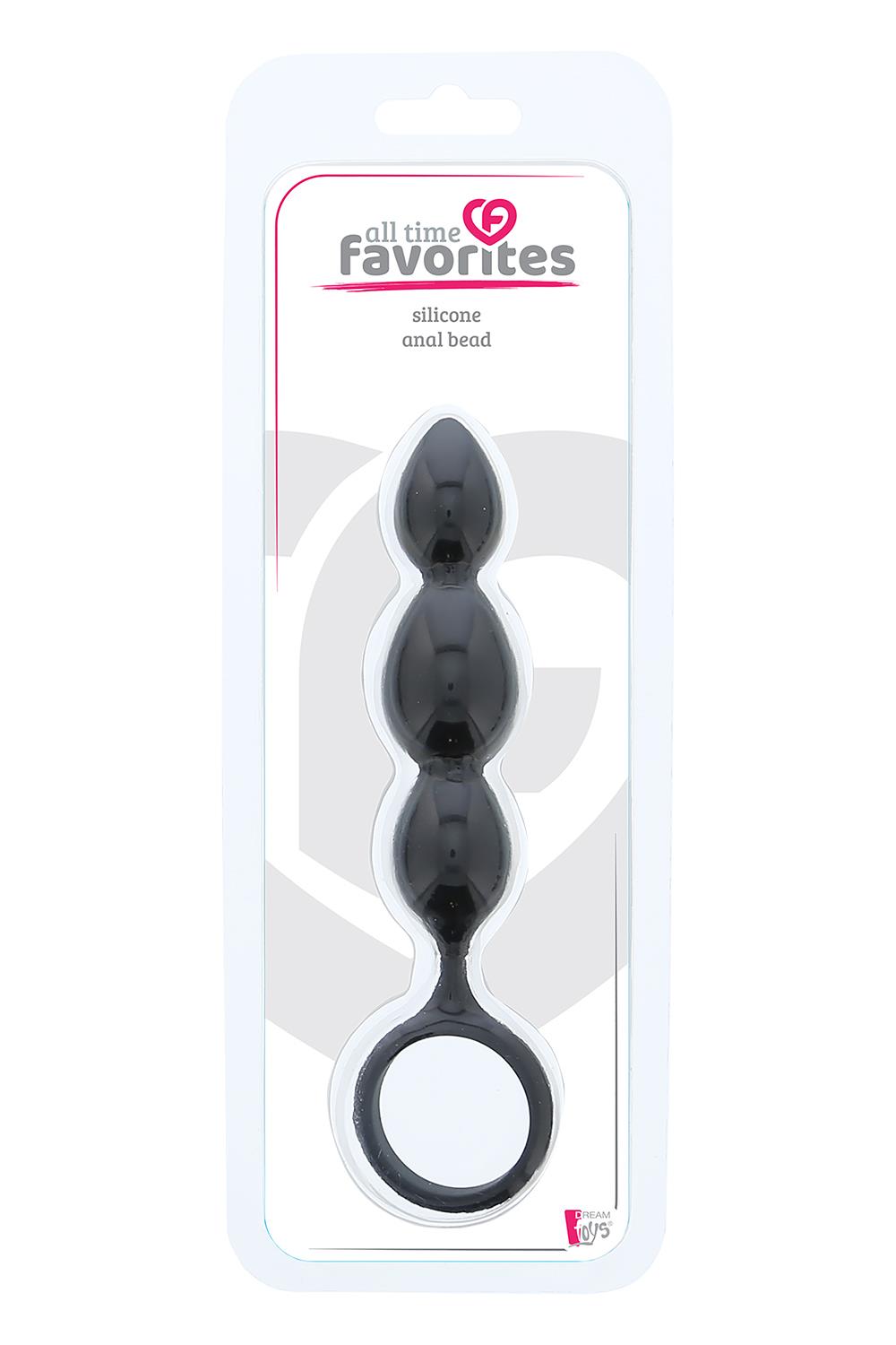 Анальний ланцюжок ALL TIME FAVORITES SILICONE ANAL BEAD