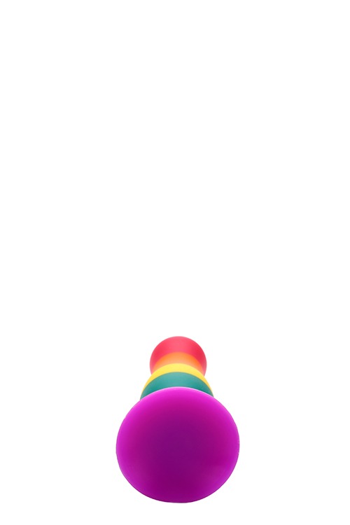 Райдужний анальний затор Dream Toys Colourful Love Plug