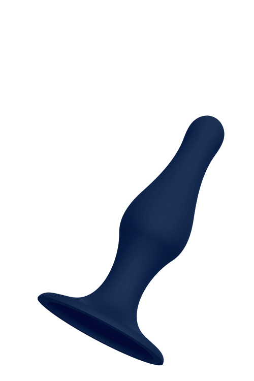 DT21710 Анальная пробка CHEEKY LOVE SILICONE PLUG MEDIUM BLUE